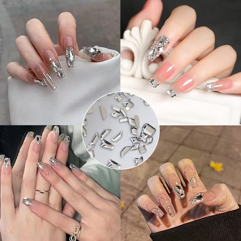  Mix размер сверкает светится 3D Aurora Nailparts ногти . орнамент .. одежда оборудование использование высокий . свет diy crystal большая вместимость nei искусственная приманка 