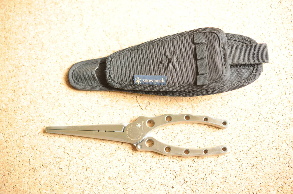 逸品 スノーピーク ステンボーンプライヤー190 逸品 スノーピーク ステンボーンプライヤー190