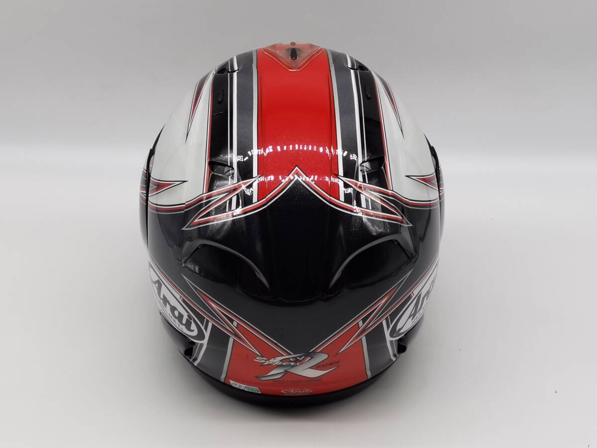 Arai アライ SUPER RAPIDE SR ラパイド-SR スパイラル 白/赤 Arai アライ SUPER RAPIDE SR ラパイド-SR スパイラル 白/赤