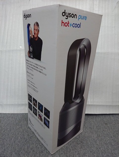 @【未使用品】 ダイソン Dyson Pure Hot + Cool 空気清浄機能付ファンヒーター アイアン/シルバー (HP00 IS N) 空気清浄機/ヒーター/扇風機