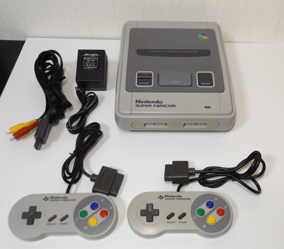 スーパーファミコン本体セット ワンチップ 1CHIP 01 電源コード スーパーファミコン本体セット ワンチップ 1CHIP 01 電源コード