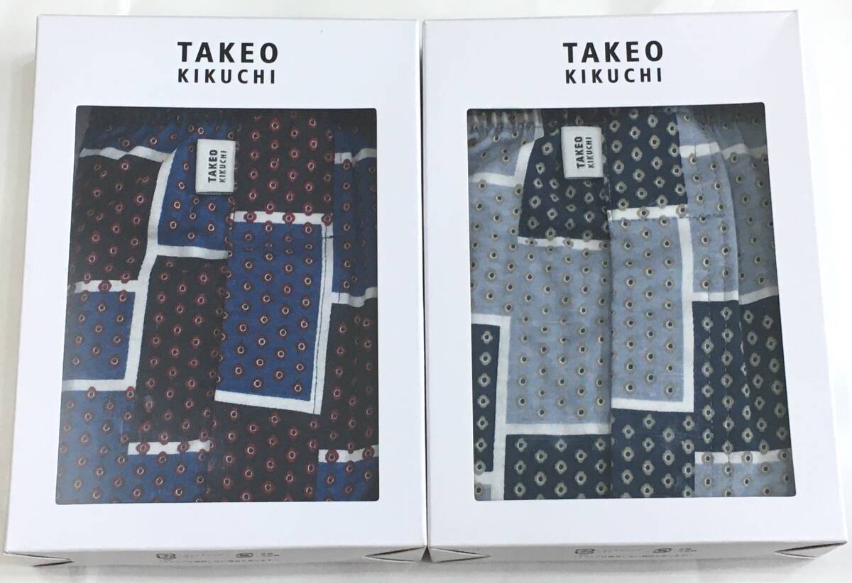 TAKEO KIKUCHI　ニットトランクス 2枚セット　M　タケオキクチ　定価各3.300円_画像1