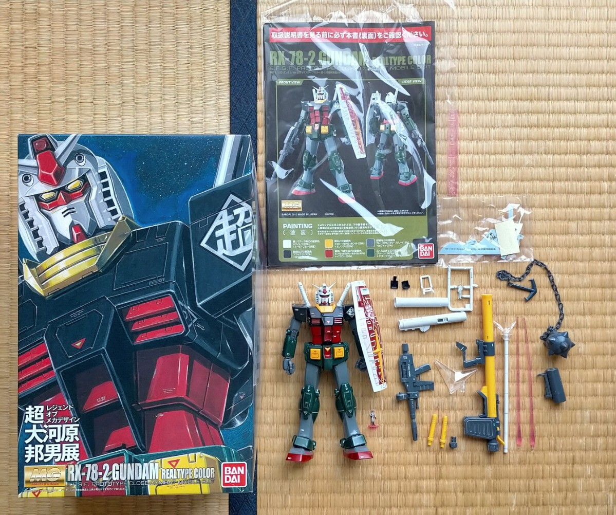 ガンプラ 完成品 mg 1/100 大河原邦男展 rx-78-2 ガンダム ガンプラ 完成品 mg 1/100 大河原邦男展 rx-78-2 ガンダム