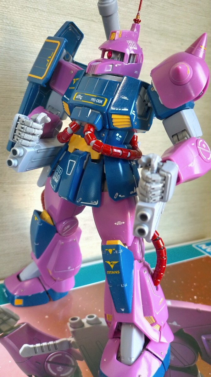ガンプラ 完成品 mg 1/100 MS-06K ザク・キャノン ザクキャノン