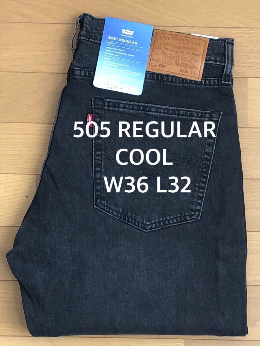 Levi's 505 REGULAR PERFORMANCE COOLNEVER TOO W36 L32