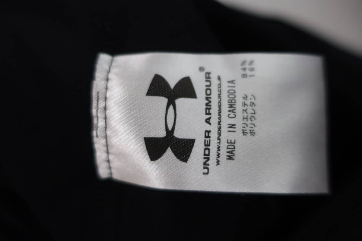 【20%オフ】【美品】UNDER ARMOUR(アンダーアーマー) アンダーシャツ 黒 レディース LG ゴルフ用品 2502-0411 中古_画像4