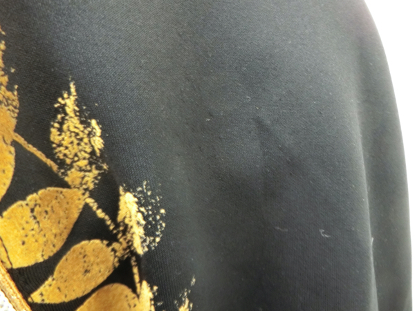 【50%オフ】Heal Creek(ヒールクリーク) ハーフジップシャツ 黒 レディース 40 ゴルフウェア 2112-0176 中古_画像7