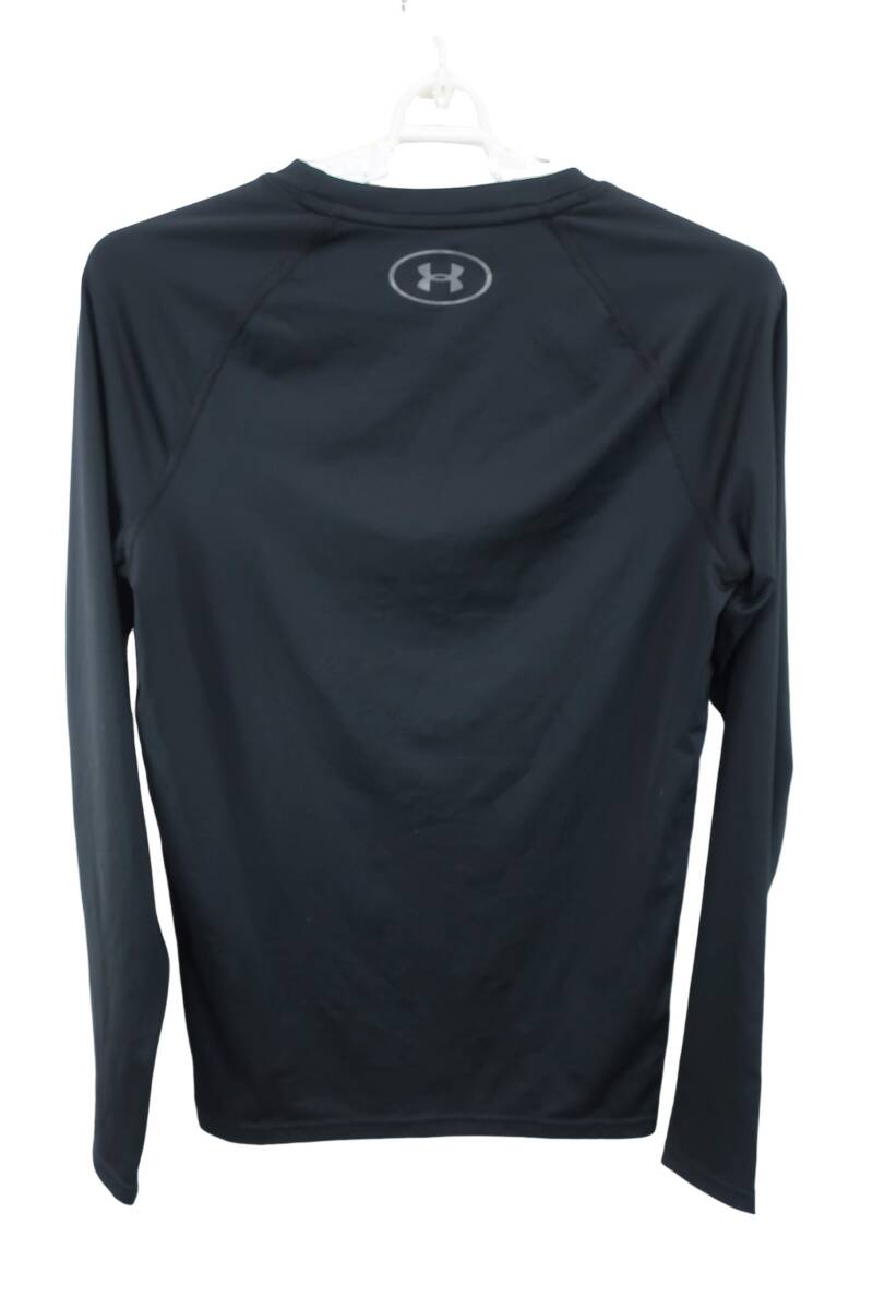 【20%オフ】【美品】UNDER ARMOUR(アンダーアーマー) アンダーシャツ 黒 レディース LG ゴルフ用品 2502-0411 中古_画像3