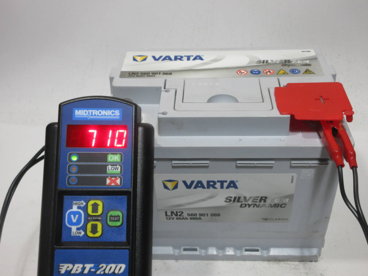VARTA LN2 60Ah Silver Dynamic AGM リビルト