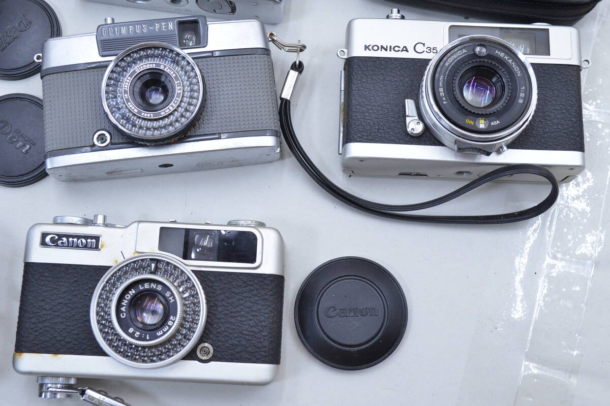 期間限定30%OFF! フィルムカメラ6台まとめて pen/trip35 demi/olympus canon フィルムカメラ