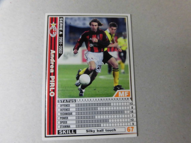 WCCF　2001-2002 白 アンドレア?ピルロ 155/288