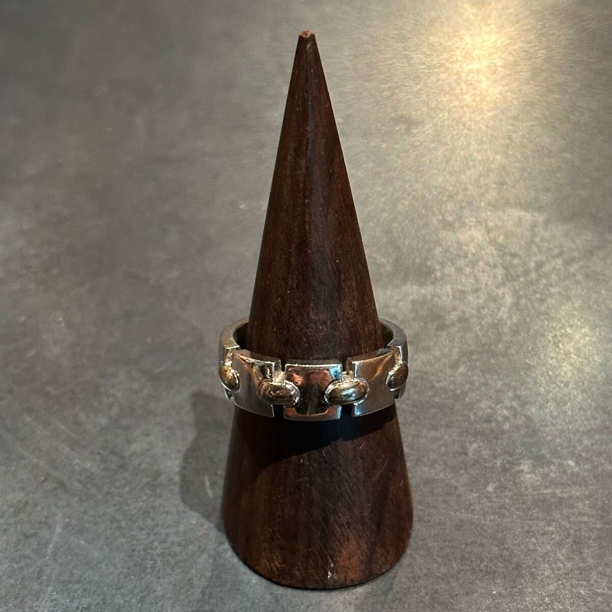 SILVER925 SQUARE PLATE DESIGN RING/シルバー/リング