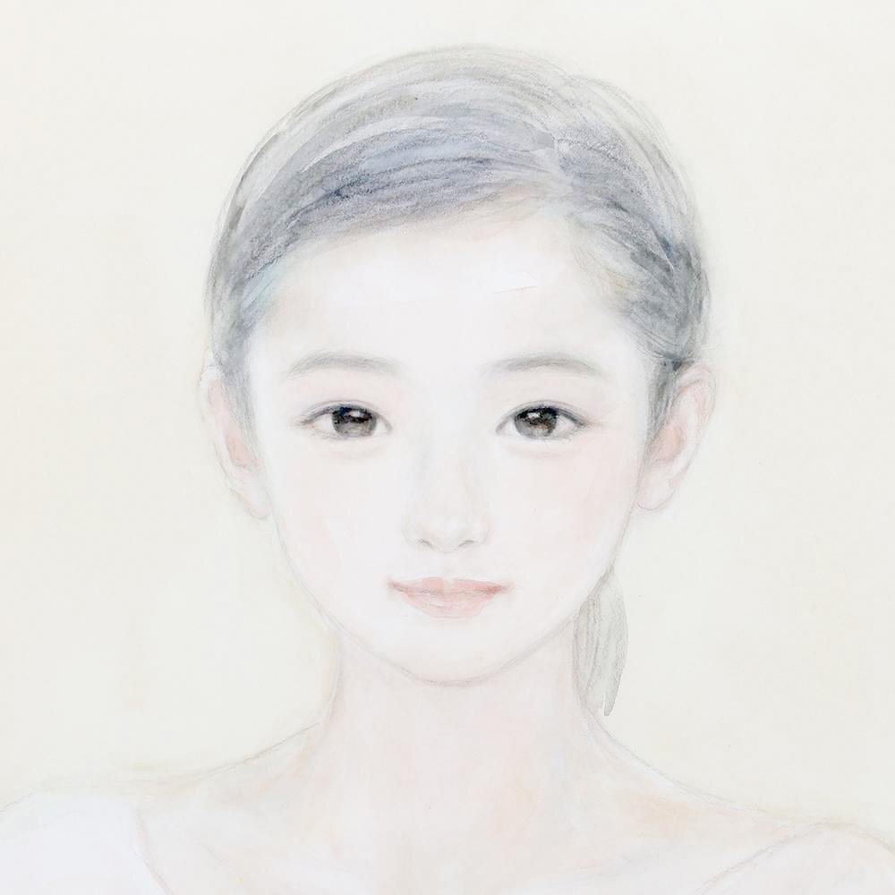 真作】【WISH】太田慶文「幸福」水彩 6号大 2006年作 真作】【WISH】太田慶文「幸福」水彩 6号大 2006年作