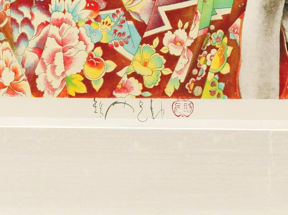 真作】【WISH】智内兄助「雪の盆」オリジナルリトグラフ 150号大 真作】【WISH】智内兄助「雪の盆」オリジナルリトグラフ 150号大