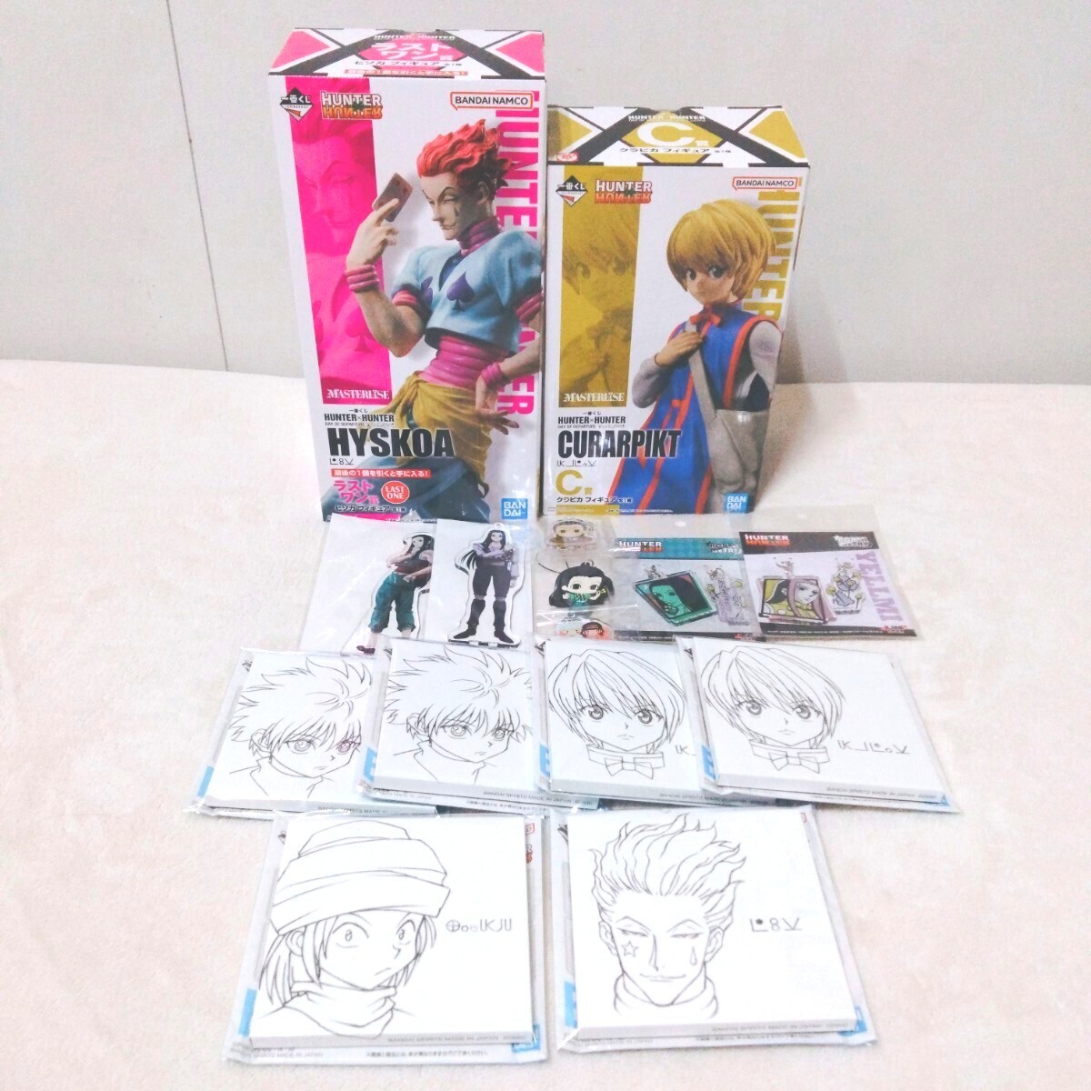 ☆レア品 プレミア品あり☆ HUNTER×HUNTER 一番くじ アニメ ☆レア品 プレミア品あり☆ HUNTER×HUNTER 一番くじ アニメ