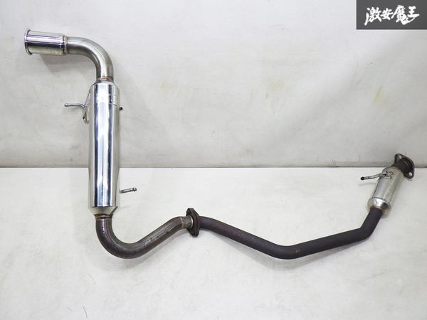 フジツボ FGK JB23W ジムニー JM23W AZ-オフロード K6A ターボ AT車/MT車共通 A-K マフラー JQR20112014 出口90φ 棚F-8