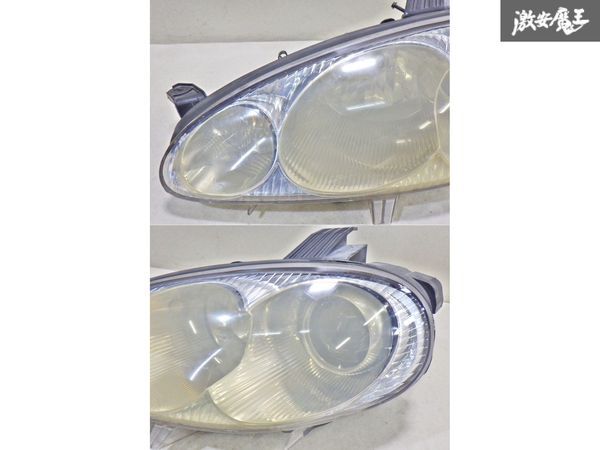 【破損無し】マツダ 純正 NB6C NB8C ロードスター 後期 ハロゲン ヘッドライト ヘッドランプ 左右セット KOITO 100-61937 即納 棚2F-P-1