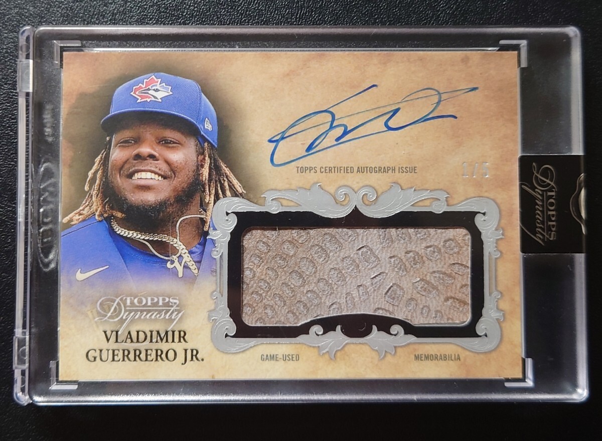 1/5】Topps Dynasty 2021 Vladimir Guerrero Jr. ゲレーロ Jr 1/5】Topps Dynasty 2021 Vladimir Guerrero Jr. ゲレーロ Jr
