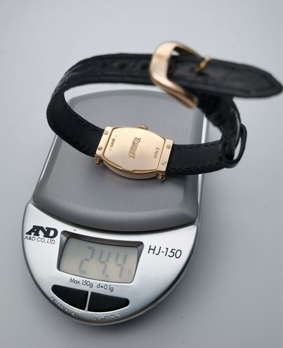 中古美品 オーデマピゲ AUDEMARS PIGUET カーネギー K18 750 白