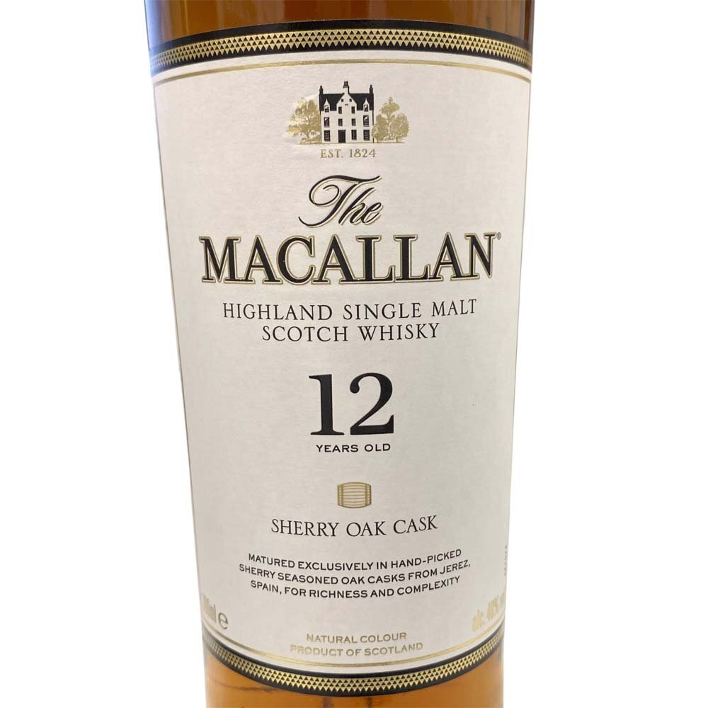 泉店25-507 【未開栓】マッカラン12年 シェリーオークカスク 泉店25-507 【未開栓】マッカラン12年 シェリーオークカスク