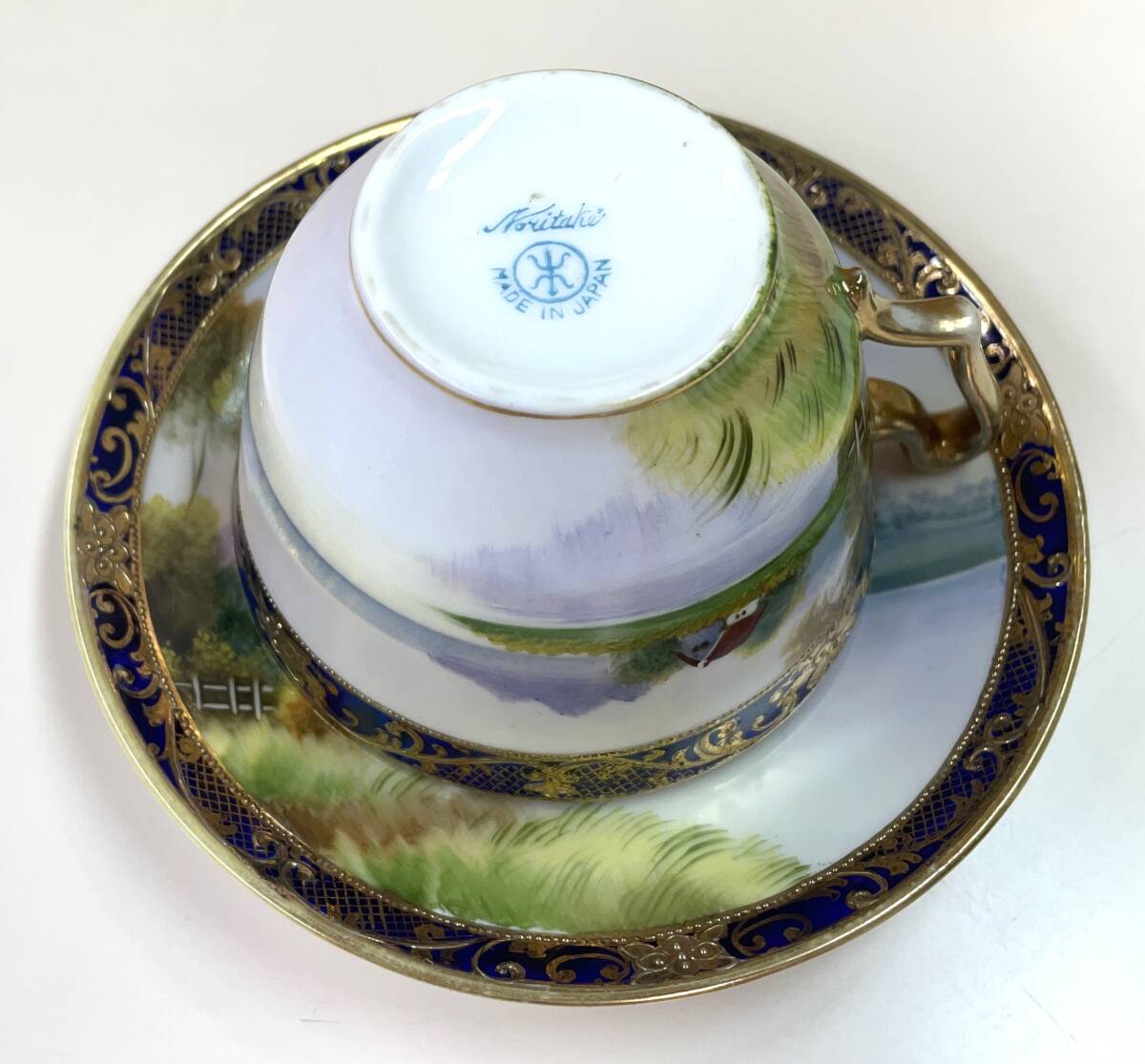 食器3【美品】オールドノリタケ 白鳥 キャビネットカップ 食器3【美品】オールドノリタケ 白鳥 キャビネットカップ