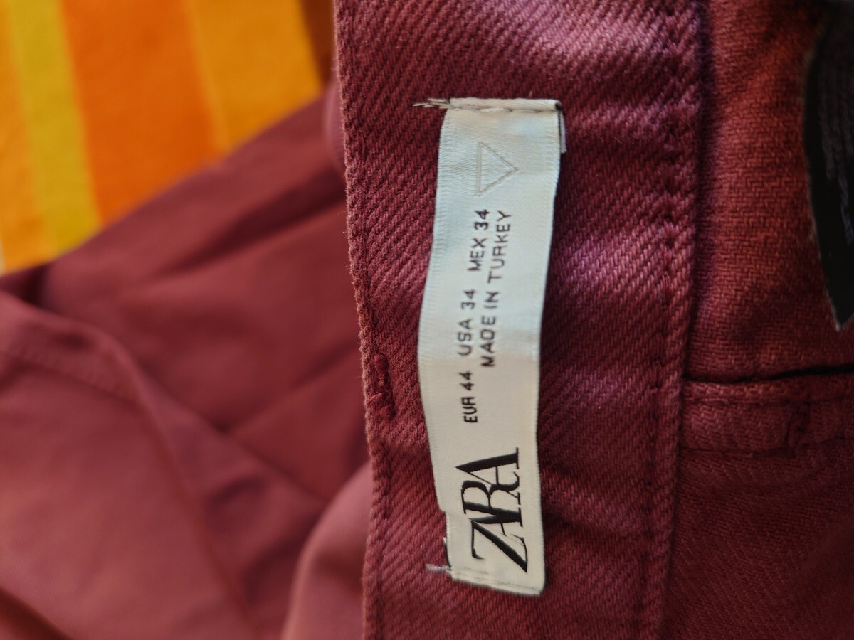 ZARAパンツ USA34XL チノパンツ ワークパンツカーゴパンツ