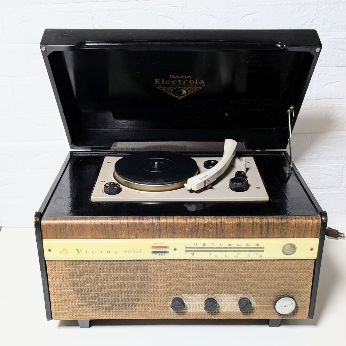 当時物 VICTOR RADIO ELECTROLA RE-317 ビクター真空管ラジオ 当時物 VICTOR RADIO ELECTROLA RE-317 ビクター真空管ラジオ