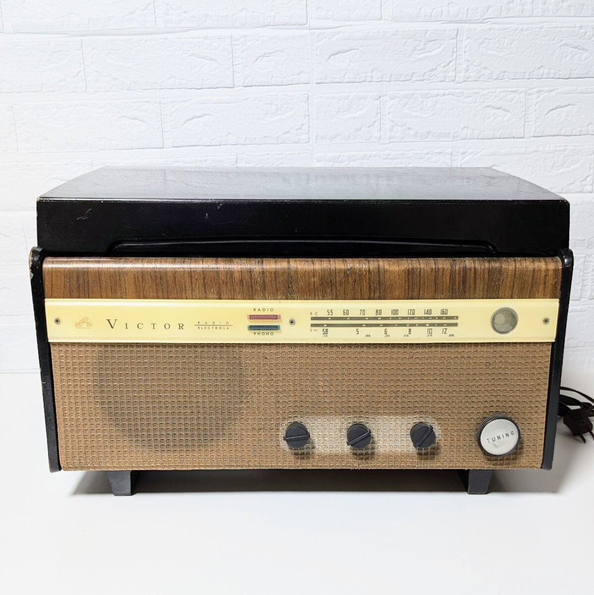 当時物 VICTOR RADIO ELECTROLA RE-317 ビクター真空管ラジオ 当時物 VICTOR RADIO ELECTROLA RE-317 ビクター真空管ラジオ