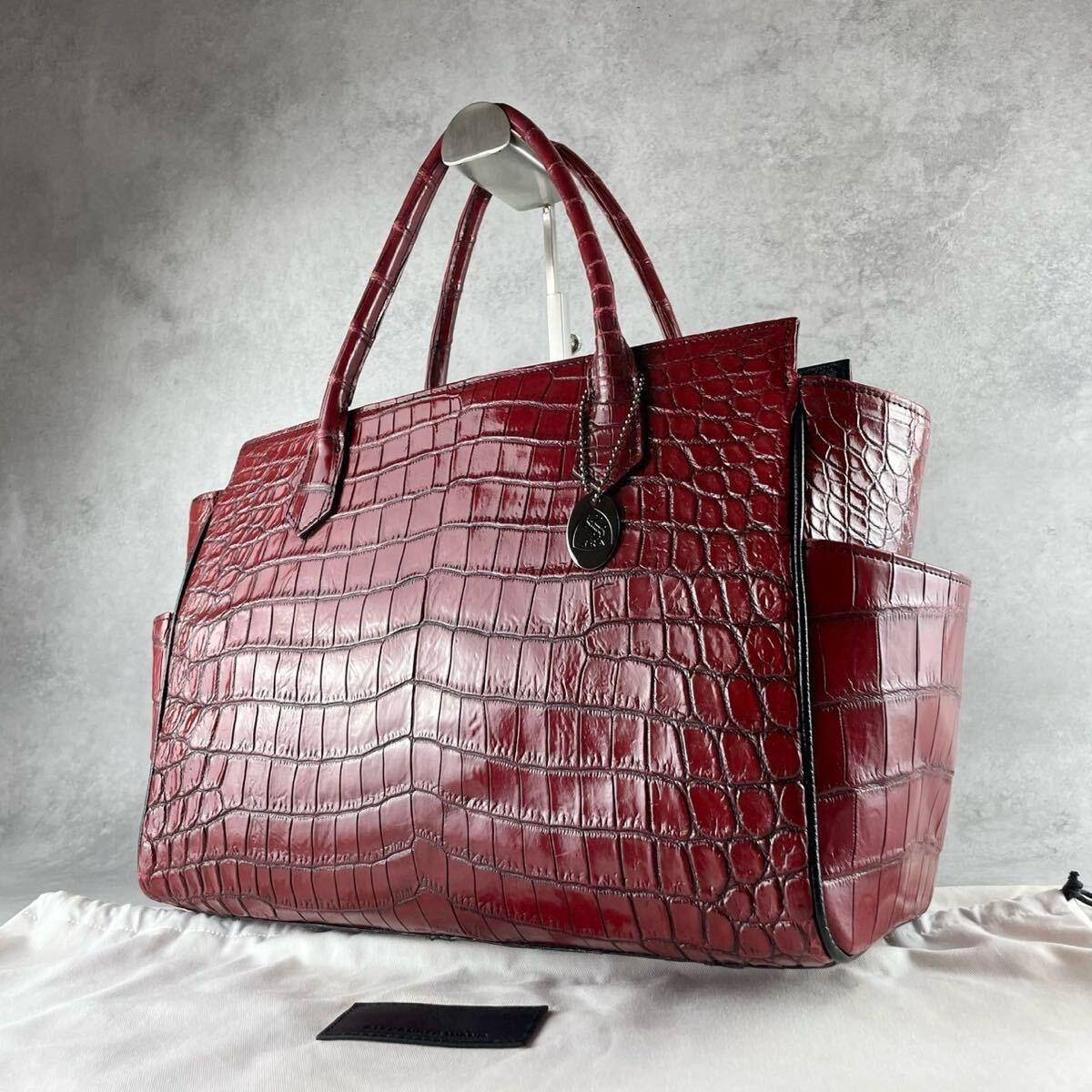 定価48万!!! 極美品!!! JBA認定!!! クロコ クロコダイル トート 定価48万!!! 極美品!!! JBA認定!!! クロコ クロコダイル トート