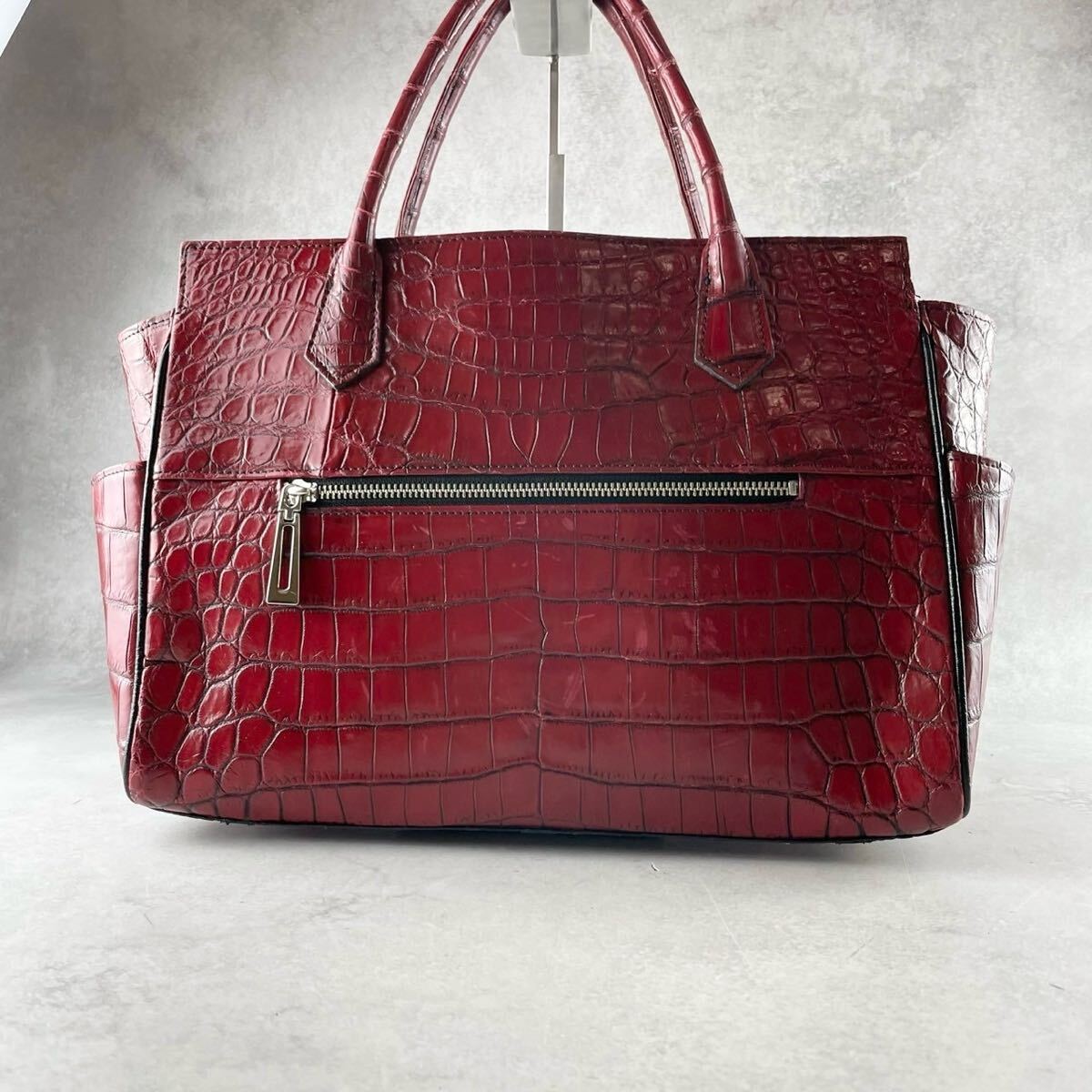 定価48万!!! 極美品!!! JBA認定!!! クロコ クロコダイル トート 定価48万!!! 極美品!!! JBA認定!!! クロコ クロコダイル トート