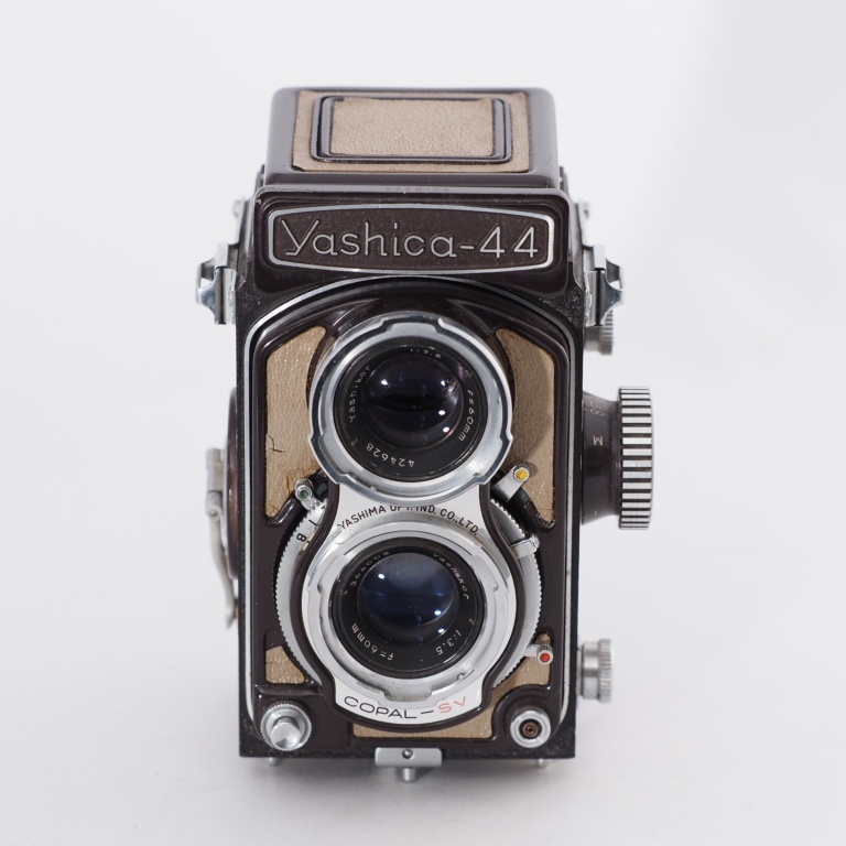 Yashica ヤシカ Yashica-44 f3.5 60㎜ Yashica-44 ヤシカ Yashikor 60mm F3.5 二眼カメラ #11995
