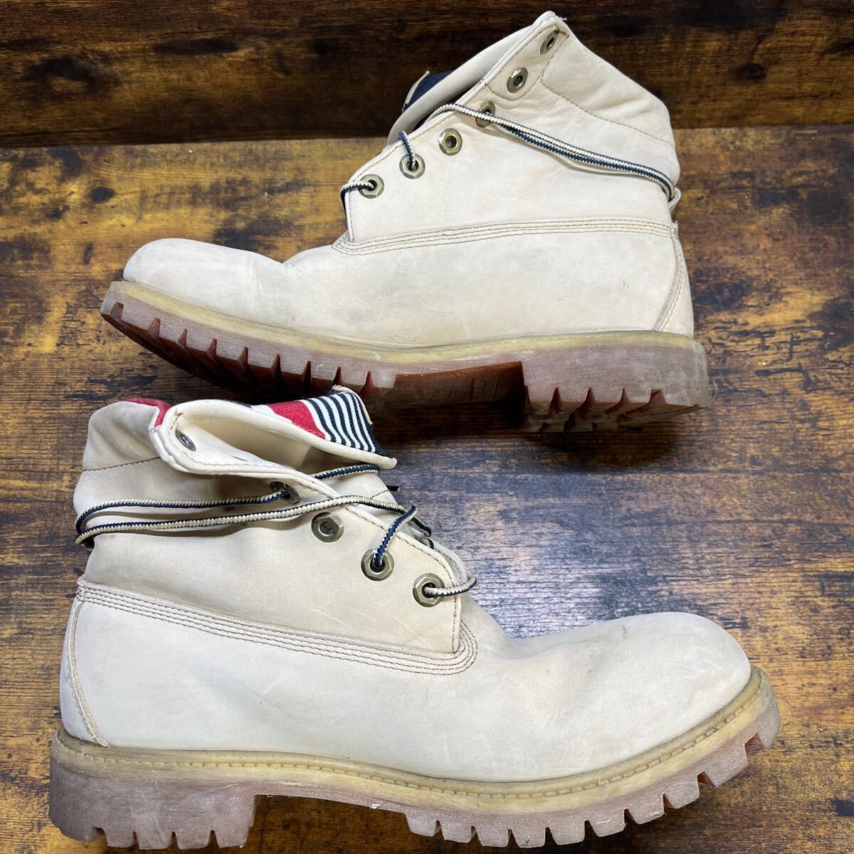 大学生協 割引 Timberland ブーツ ティンバーランド ホワイト 26〜26.5cm 個人装備