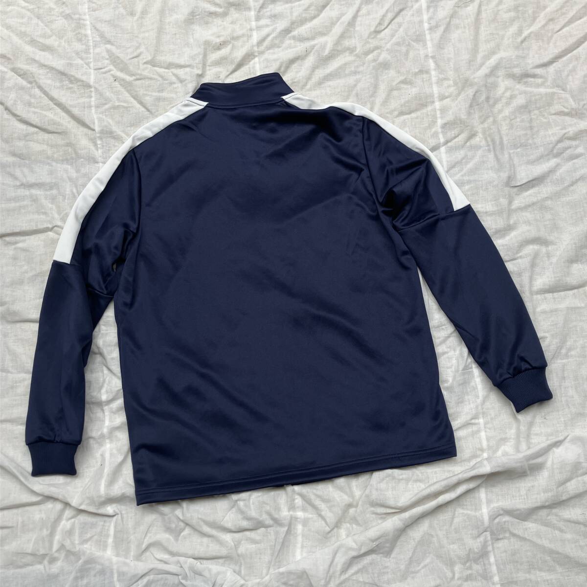 新品未使用品★puma プーマ★メンズ Mサイズ 『ESS トレーニングジャケット?パンツ』紺ネイビー ジャージ上下セット 681075/681076（06）