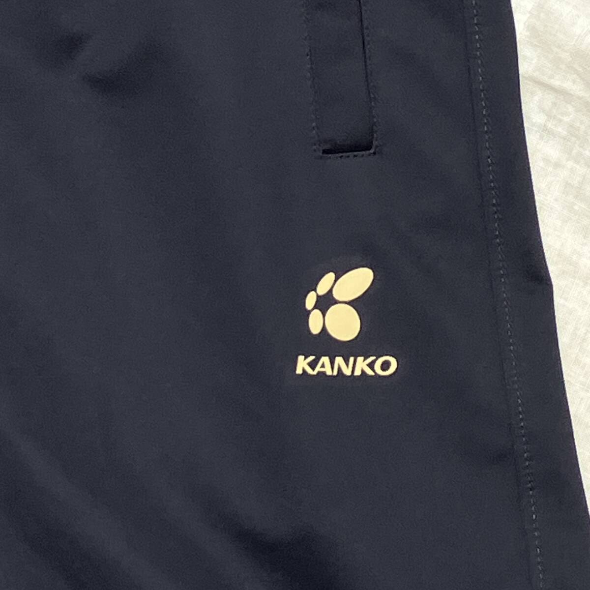 新品未使用品 ★KANKO カンコー學(xué)生服★ Mサイズ 『フリージークォーターパンツ』體操服 紺ネイビー 半ズボン 吸汗速干 JP21823TD