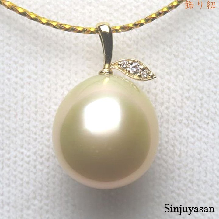 真珠屋さん ナチュラル【天然シャンパンゴールド】12.2mm 白蝶 真珠屋さん ナチュラル【天然シャンパンゴールド】12.2mm 白蝶