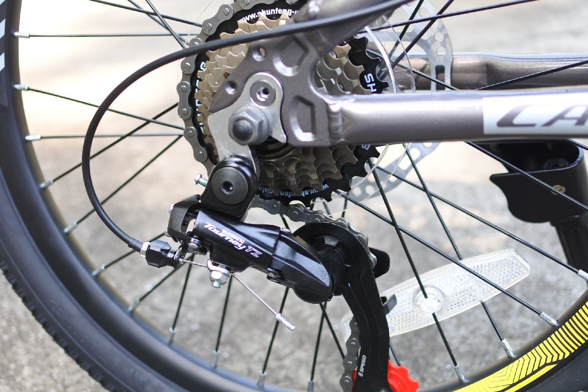 ■■新車ディスクブレーキ!CALLE-CTD 軽量アルミフレーム!シマノデュアルコントロールレバー(STI採用)マットブラック仕様!!2