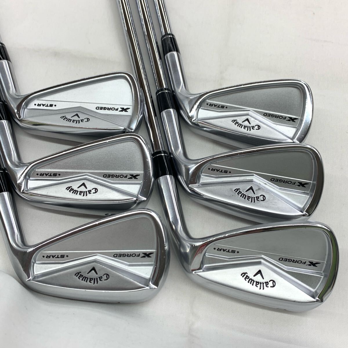 即決■アイアンセット / キャロウェイ　X FORGED STAR 2024　NSプロ MODUS3 TOUR105　5-9,P 6本　フレックスS　右