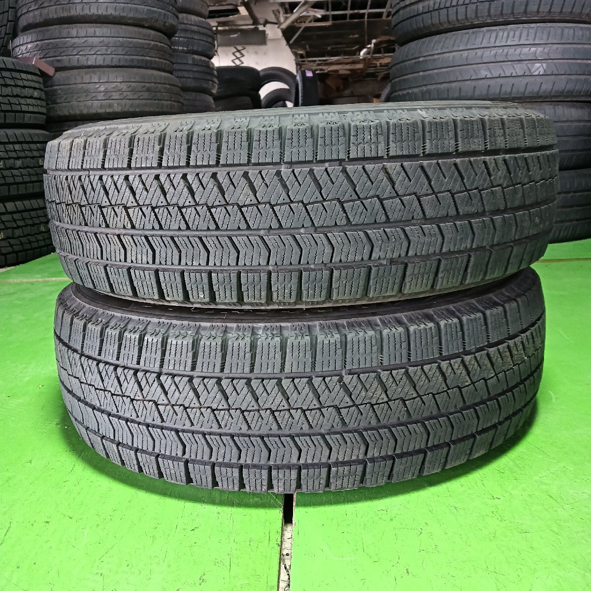 T3-2-6*[ бесплатная доставка!2 шт. комплект ]165/65R14 79Q BS BLIZZAK VRX2 2021 год производства / гора есть / зимние шины /.. заявление выпуск возможность 