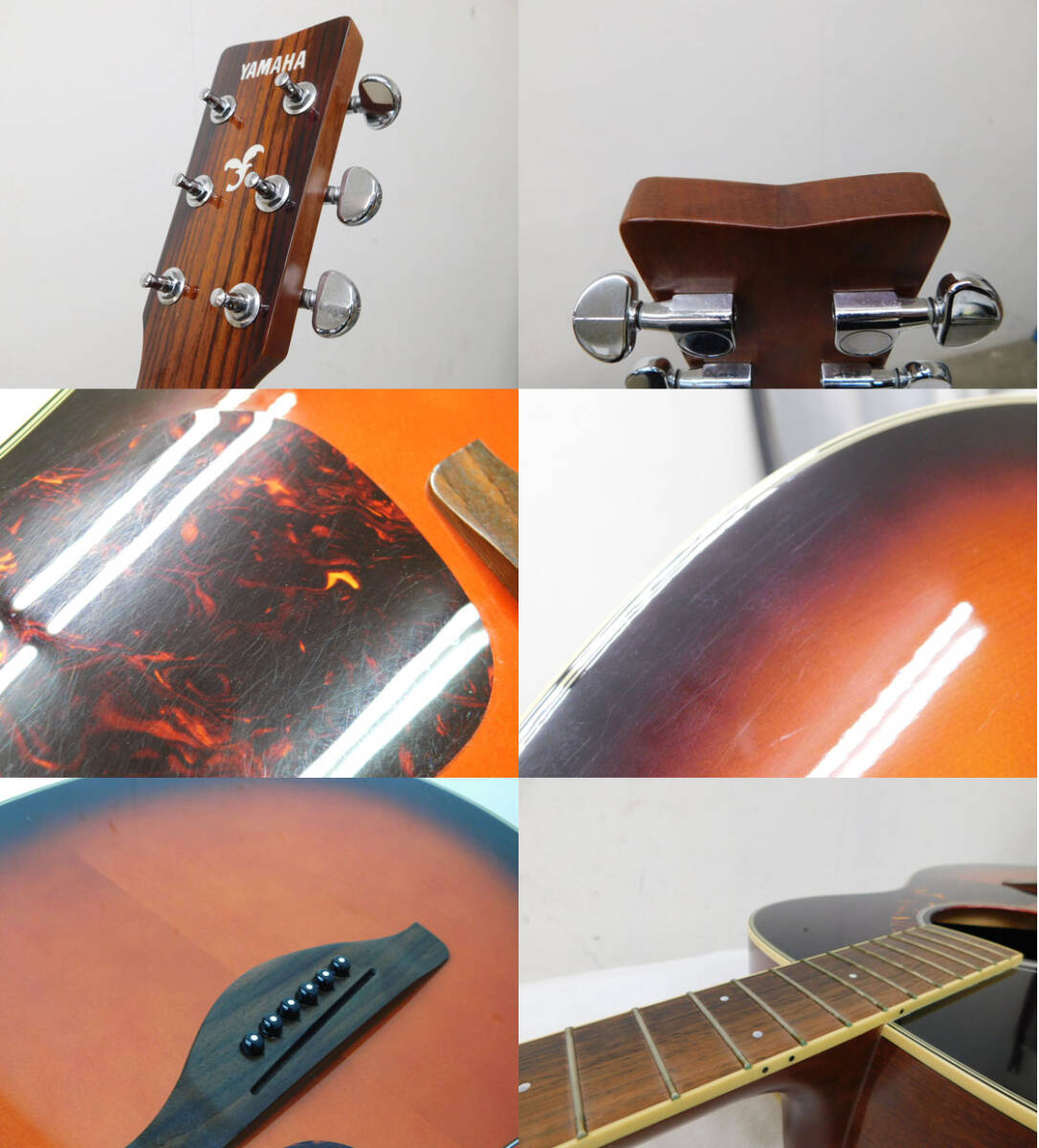  самовывоз приветствуется Sapporo Yamaha /YAMAHA акустическая гитара FS720S TBS/ сигареты Brown солнечный Burst б/у 