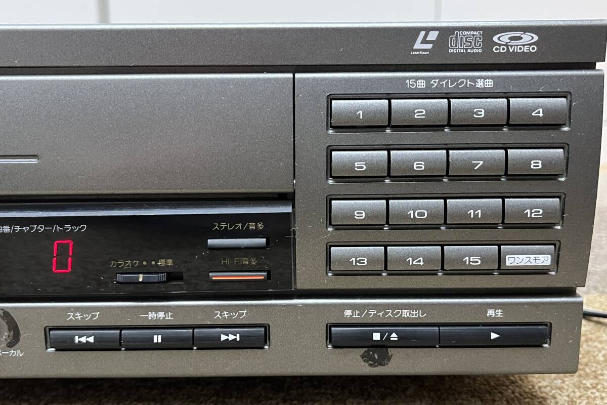 yi902HI PIONEER パイオニア CLD-K50 カラオケ LD CDV CD yi902HI PIONEER パイオニア CLD-K50 カラオケ LD CDV CD