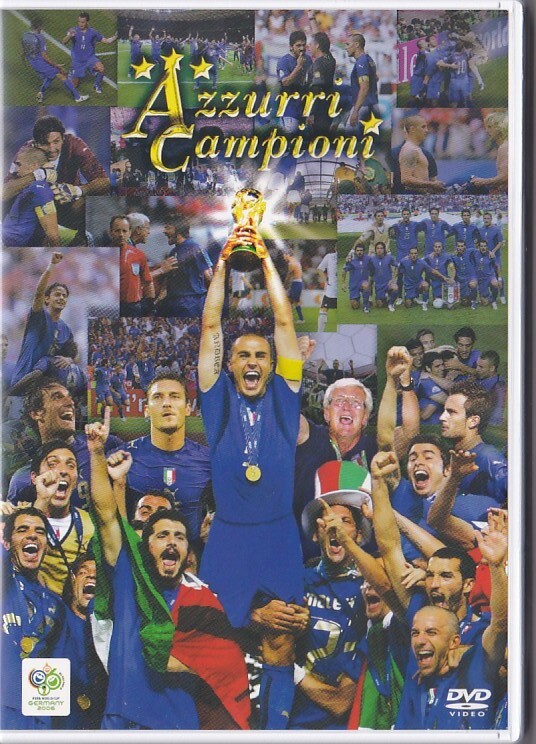 ★DVD FIFA 2006 ワールドカップ?ドイツ大會 イタリア代表 総集編 チャンピオンの軌跡 栄光のアッズーリ4度目のカンピオーネ(120分)