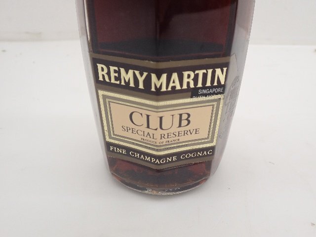 古酒・未開栓】REMY MARTIN CLUB SPECIAL RESERVE 700ml 40 古酒・未開栓】REMY MARTIN CLUB SPECIAL RESERVE 700ml 40