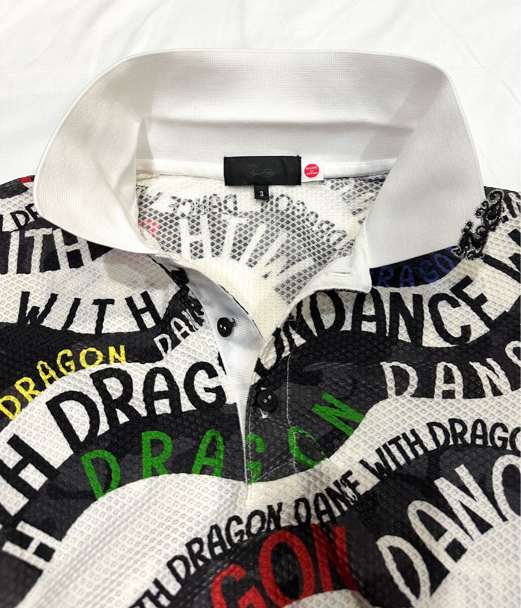 Dance withDragonダンスウィズドラゴン　半袖シャツ　サイズ3 _画像4