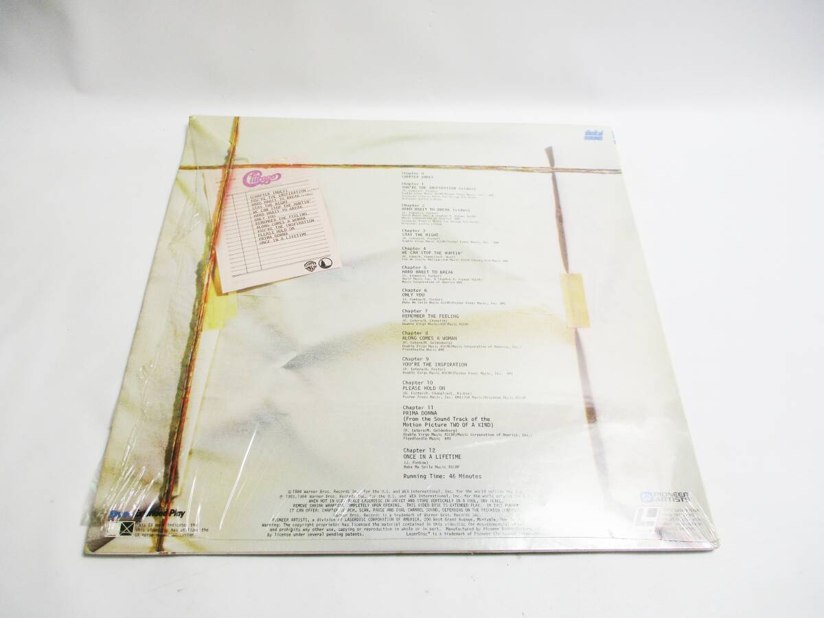 《ジャムルK》 hc0319-109◆◆ LD レーザーディスク 輸入盤 CHICAGO シカゴ CHICAGO 17