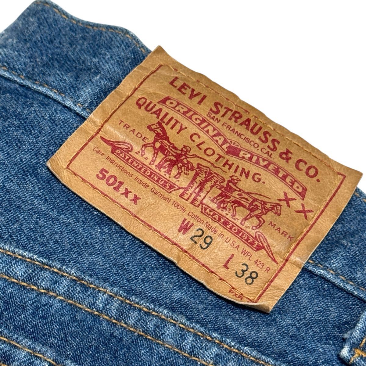 80s Levi's リーバイス501xx 裏552 USA デニム W29 ヴィンテージ 80s Levi's リーバイス501xx 裏552 USA デニム W29 ヴィンテージ