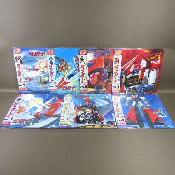 VA366●原作：松本零士「惑星ロボ ダンガードA」LD(レーザーディスク)全7巻セット