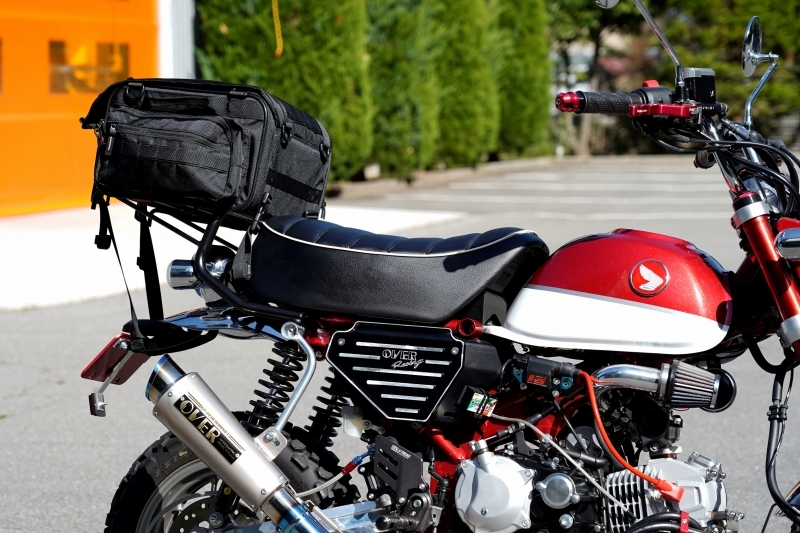 モンキー125エクステンドリアキャリア クロームメッキ