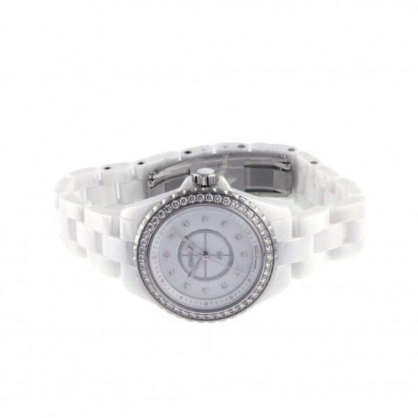 シャネル CHANEL J12 33MM H6418 ホワイト文字盤 新品 腕時計 レディース