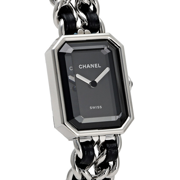 シャネル CHANEL プルミエール アイコニック チェーン M H7022 ブラック文字盤 新品 腕時(shí)計(jì) レディース