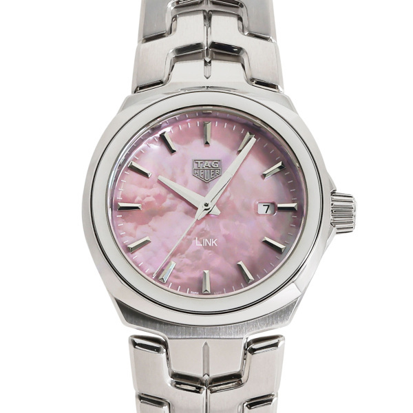タグ?ホイヤー TAG HEUER リンク WBC1317.BA0600 ピンク文字盤 腕時計 レディース